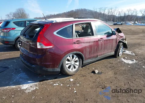 2014 Honda Cr-V Ex-L from USA, damaged, VIN 5J6RM4H77EL080207